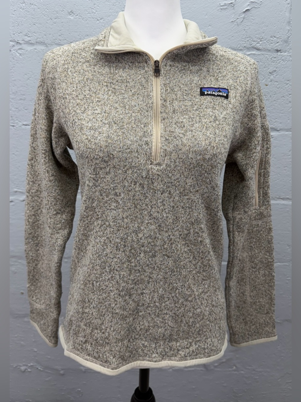Patagonia Women's Better Sweater 1/4-Zip Fleece Pullover Size Medium
